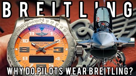 do pilots wear breitling watch.